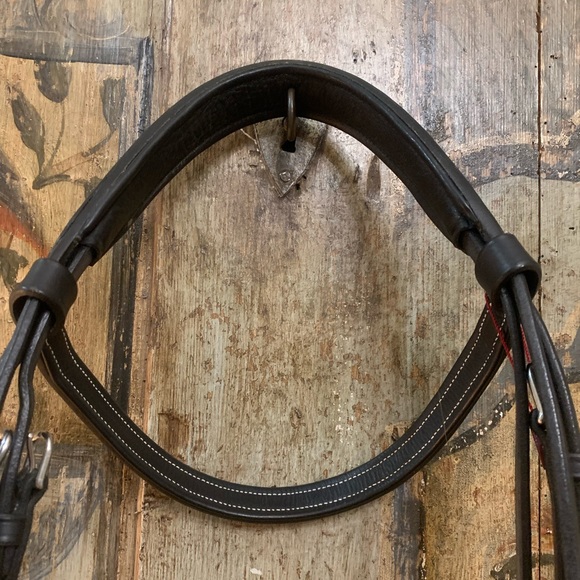 SOLD Brand new with tags CWD raised fancy stitched French noseband bridle - Picture 16 of 16